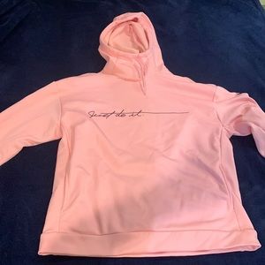 Pink nike hoodie